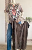 2T-Shirt 3/4 Ärmel bunt MISSY+Longshirt braun VILA 44 - TOP Kr. Dachau - Dachau Vorschau