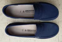 BIRKENSTOCK SAITAMA Damenmokasin aus mittelblauem Nubukleder Nordrhein-Westfalen - Witten Vorschau