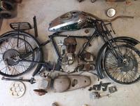project BSA 500cc S27 1927 prewar motorcycle Eibenstock - Wolfsgrün Vorschau