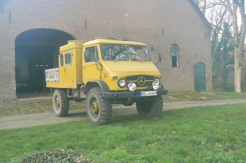 Unimog 404 Wohnkabine LPG H-Kennzeichen in Kalkar