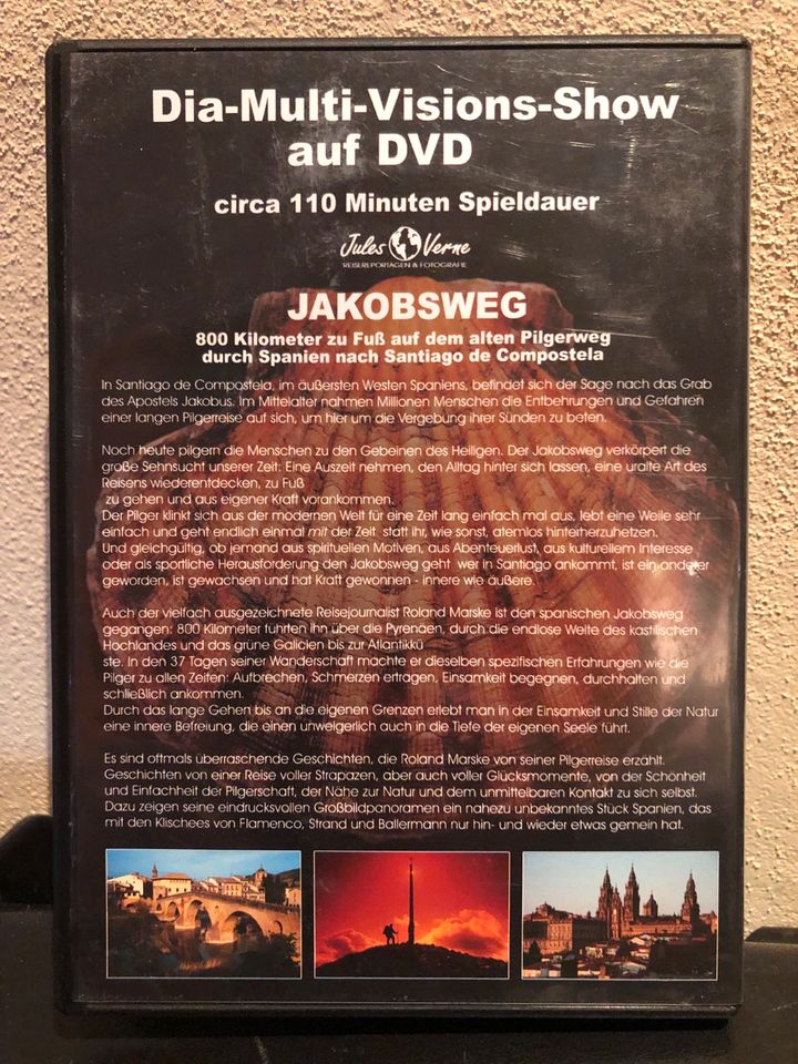 DVD Jakobsweg Spanien Roland Marske Reisereportage Jules Verne in Cavertitz