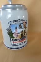0,5 Liter Krug Brauerei Aldersbach Stammtisch Krug Bayern - Johanniskirchen Vorschau
