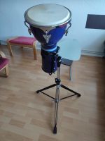 Percussion, Djembe 12 Zoll, blau, mit Stand, Marke Block Niedersachsen - Braunschweig Vorschau