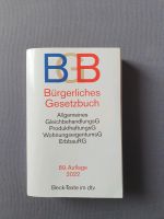 BGB Bürgerliches Gesetzbuch 2022 Beck-Texte Hessen - Gießen Vorschau