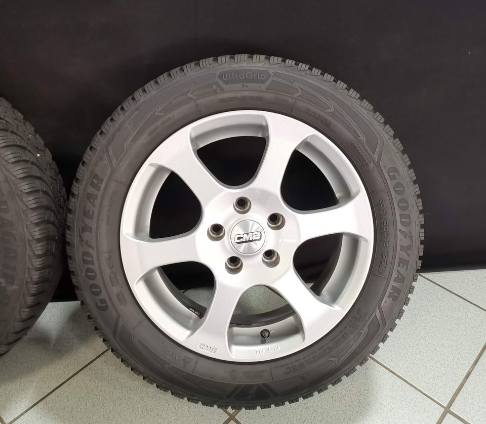 VW Touran CMS Alufelgen Winterreifen 205/60R16 A11 in Burscheid