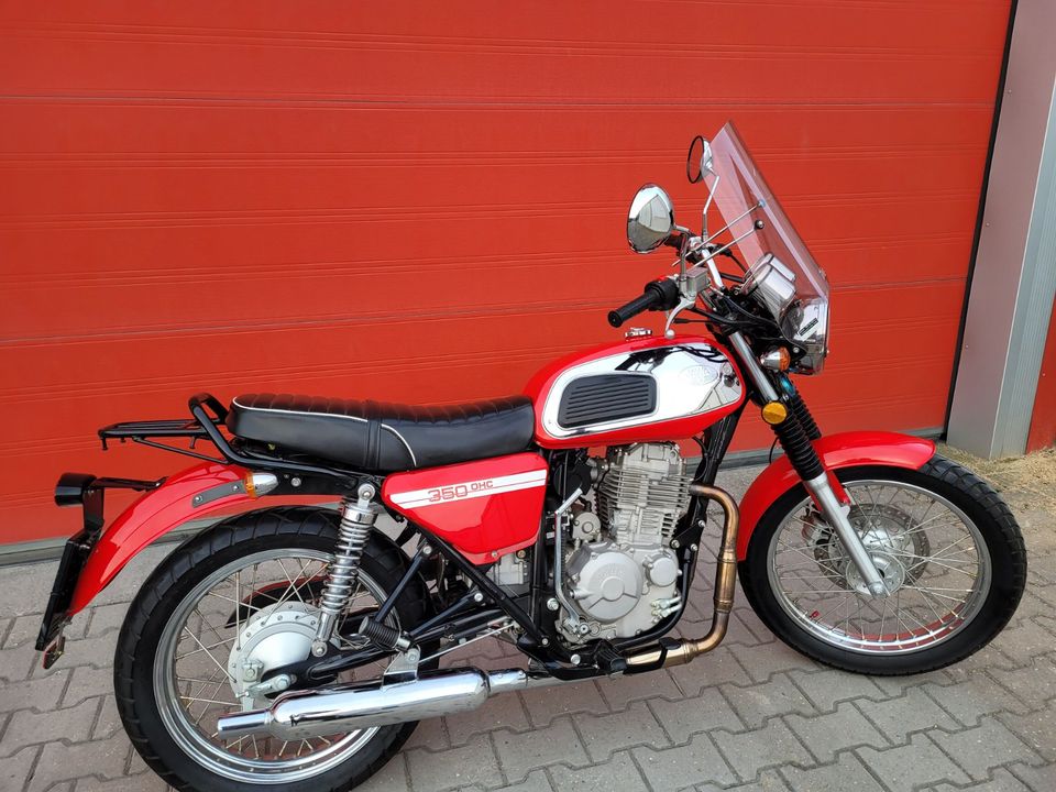 Jawa CZ 350 OHC E5 TS 634 638 639 640 BJ 2019 Deutsche Zulassung in Kerpen