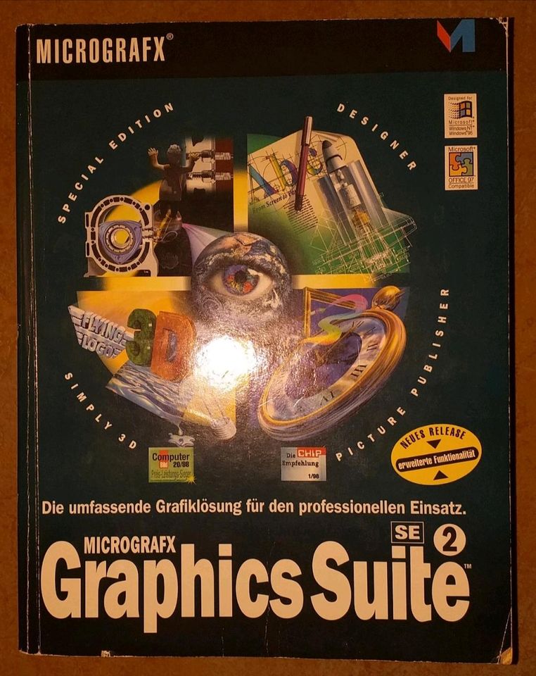 Micrografx Graphics Suite 2 Windows 95 NT 1997 Microsoft Office 9 in Ottersweier
