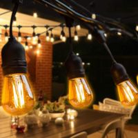 Retro Lichterkette für Events, Hochzeit, Geburtstag mieten Saarbrücken - Malstatt Vorschau