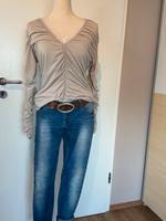 Tolles Hm Shirt in beige Größe 38/40 Blumenthal - Farge Vorschau