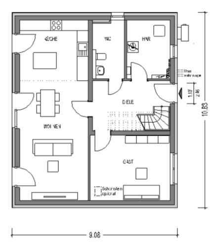 Einfamilienhaus 135 m² inkl. PV-Anlage - Heinz von Heiden GmbH Massivhäuser in Drebkau
