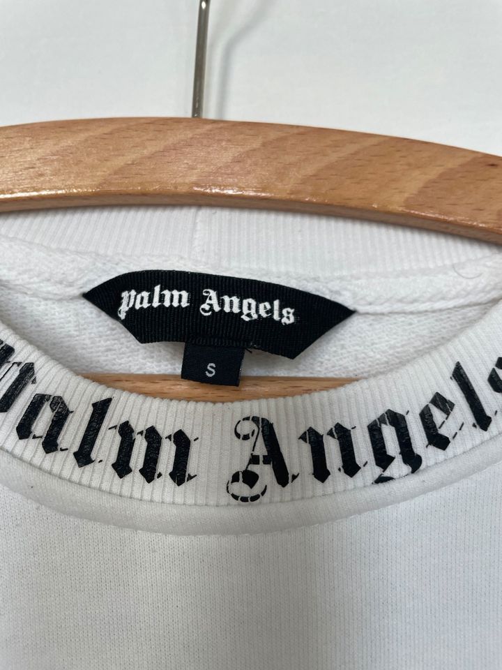 Palm Angels Pullover Herren Weiß S Sweatshirt in Braunschweig