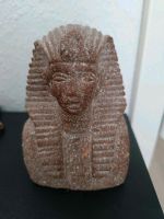 Ägyptische Figur Tut- Ench-Amun Skulptur Steinbüste 14cm Nordrhein-Westfalen - Rheda-Wiedenbrück Vorschau