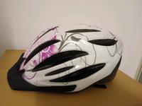 Fahrradhelm weiß, pink und grau 55-61 cm Hessen - Elz Vorschau