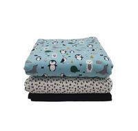 Stoffpaket Pinguin Eisbär #Stoffgestapel Jersey Stoff Bündchen Bayern - Diedorf Vorschau