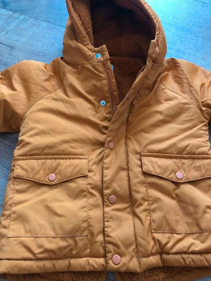 Vertbaudet Baby Winterjacke / Parka - Gr. 80 - karamell in Stutensee