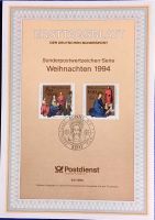 ETB Ersttagsblätter 1994 Briefmarken Sammlung Bayern - Fürth Vorschau