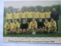 Bild Borussia Dortmund Europapokal Sieger 1966 mit Unterschriften Bochum - Bochum-Wattenscheid Vorschau