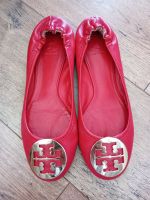 Original TORY BURCH Reva Ballerina Gr.39 rot Echtleder top! Baden-Württemberg - Mannheim Vorschau