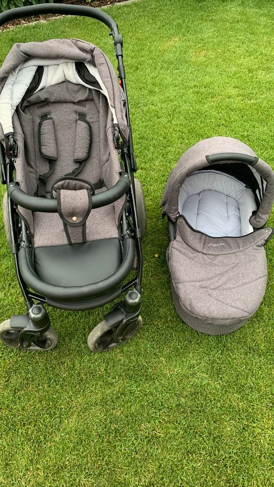 Kombi Kinderwagen Buggy grau Knorr Baby voletto wie neu in Hainburg