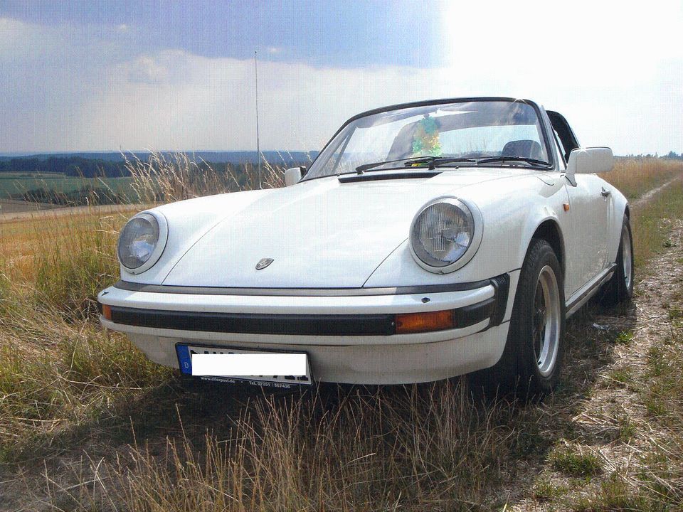 Hochzeitsauto Porsche 911 SC Targa in Veitsbronn