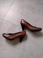 Pumps von Tamaris, braun, Gr.40, Leder, neuwertig Sachsen-Anhalt - Eisleben Vorschau