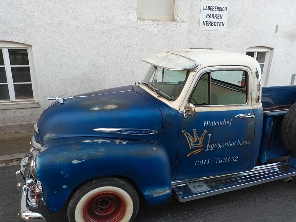 Chevy 3100 Pick Up - Oldtimer - US Car - Hot Rod - V8 in Friedberg