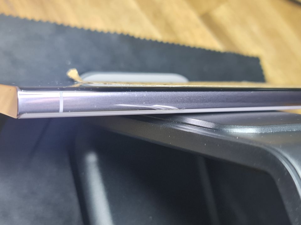 Akkudeckel / Rahmen Samsung Galaxy S23 Ultra - Lavender Gebraucht in Marl