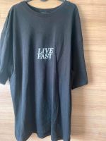 LFDY All Black Oversize Shirt mit Print Nordrhein-Westfalen - Wesseling Vorschau