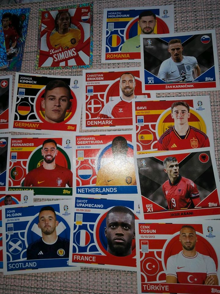 EURO 2024 Panini Sticker in Erlenbach am Main 