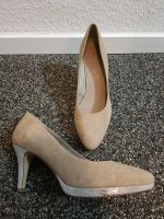 Tamaris Plateaupumps (beige / weiß / silber), Gr. 41 EU Baden-Württemberg - Gaggenau Vorschau