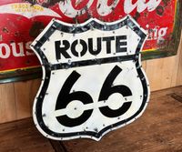 XL ROUTE 66 SCHILD THE MOTHER ROAD USA ROADTRIP US DINER MAN CAVE Nordrhein-Westfalen - Hamm Vorschau