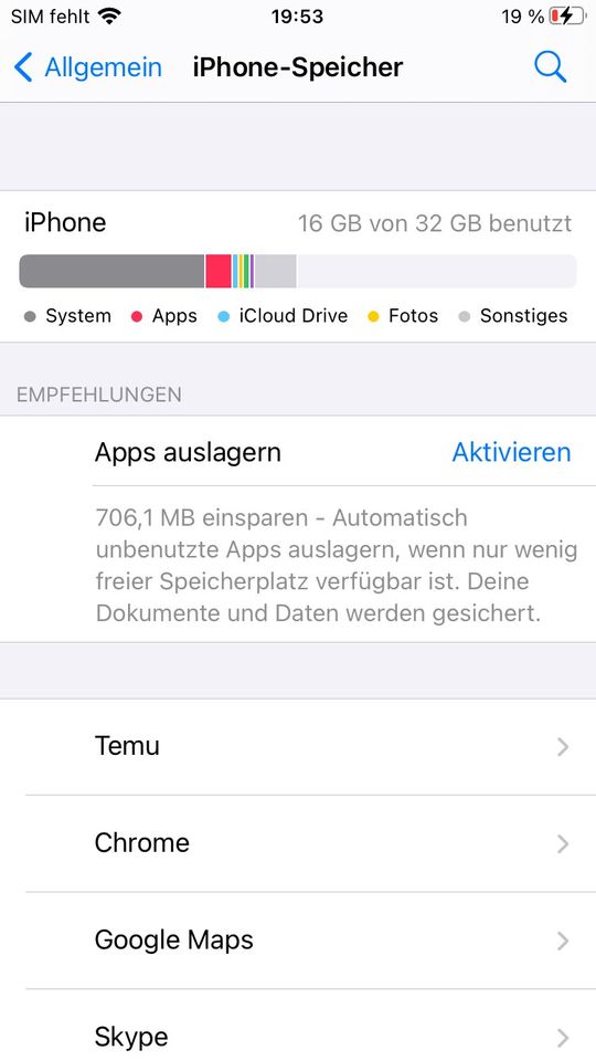 Iphone 6S 32 GB Space Gray in Püttlingen