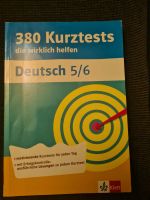 380 Kurztests Deutsch 5/6 Niedersachsen - Barsinghausen Vorschau