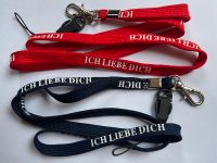 2 Ich liebe Dich Schlüsselbänder (rot und blau) Hessen - Darmstadt Vorschau