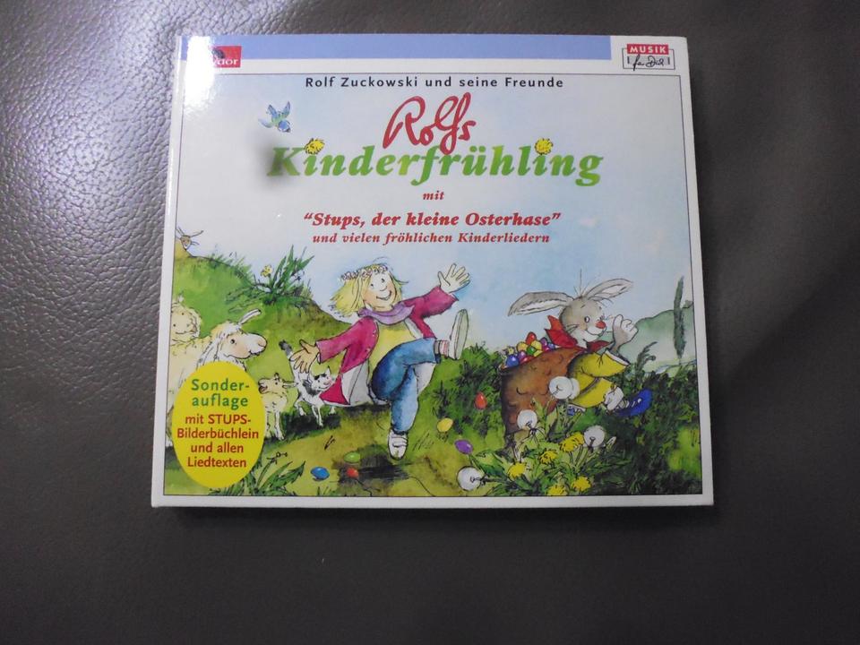 Kinder CD Rolfs Kinderfrühling mit Textheft von Rolf Zuckowski in Reuth