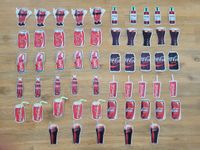 55 Aufkleber - Coca-Cola - Mix Set - Motiv 3 Berlin - Charlottenburg Vorschau