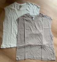 zwei T-Shirts in M von H&M Basics Hessen - Heppenheim (Bergstraße) Vorschau