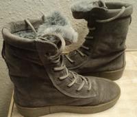 BRONX  - WILDLEDER  STIEFEL / GRÖßE  37 / MITTELGRAU Bayern - Bad Wörishofen Vorschau