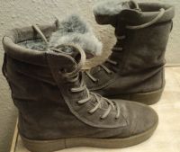 BRONX  - WILDLEDER  STIEFEL / GRÖßE  37 / MITTELGRAU Bayern - Bad Wörishofen Vorschau