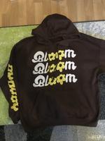 Bershka Hoodie mit Kapuze, Oversized Printed Sweatshirt Gr. M Dresden - Räcknitz/Zschertnitz Vorschau