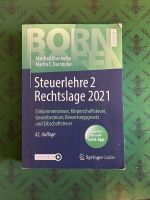 Bornhofen Steuerlehre 2 - Rechtslage 2021 Nordrhein-Westfalen - Mönchengladbach Vorschau