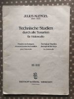 Julius Klengel, Technische Studien für Violoncello Hamburg-Mitte - Hamburg Wilhelmsburg Vorschau