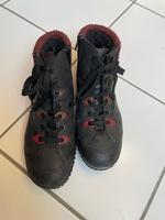 Schwarze Schnürstiefel von Rieker Gr. 40, vegan (Kunstleder) Baden-Württemberg - Schorndorf Vorschau