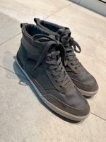 Ralph Lauren Schuhe Boots Stiefel Sneaker 44 grau Leder Nordrhein-Westfalen - Bergheim Vorschau