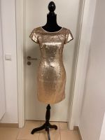 Cocktailkleid Etuikleid Gold nude Pailletten Party S/36 München - Pasing-Obermenzing Vorschau