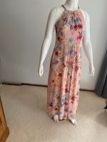 Maxi -Kleid Esprit rose Blumen gefüttert Gr.40 Baden-Württemberg - Neulußheim Vorschau