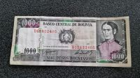 1000 Pesos Banknote, Geldschein, Bolivien 1982 Niedersachsen - Bad Zwischenahn Vorschau