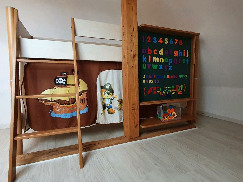 Paidi Hochbett, Kinderbett, Flexibel, Bett mit Tafel in Geseke