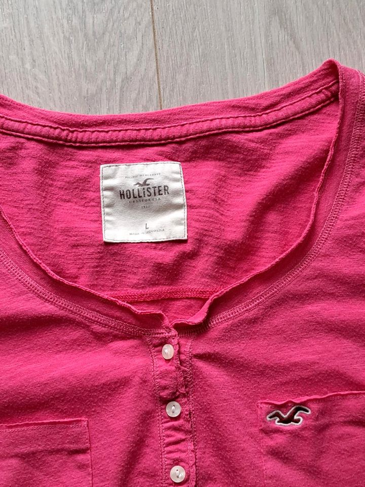 Hollister süsses 3/4 Arm Shirt pink 40 in Weidenbach