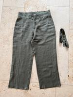 Brax Maine S Leinen-Hose, Culotte Gr. 42, oliv-grün (khaki), top Nordrhein-Westfalen - Meerbusch Vorschau